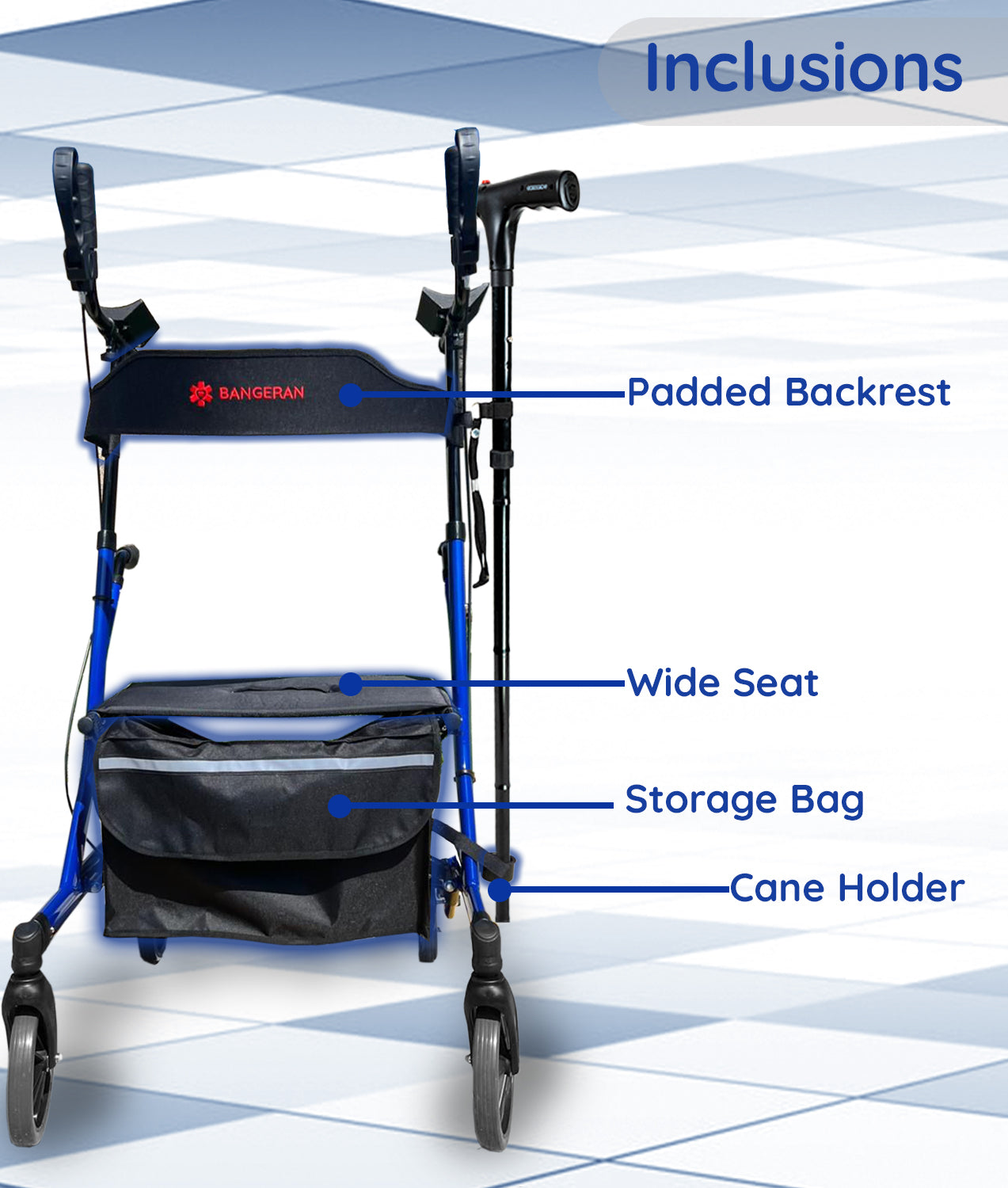 BreezeStride Rollator